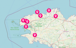 carte des agences Axel fermetures